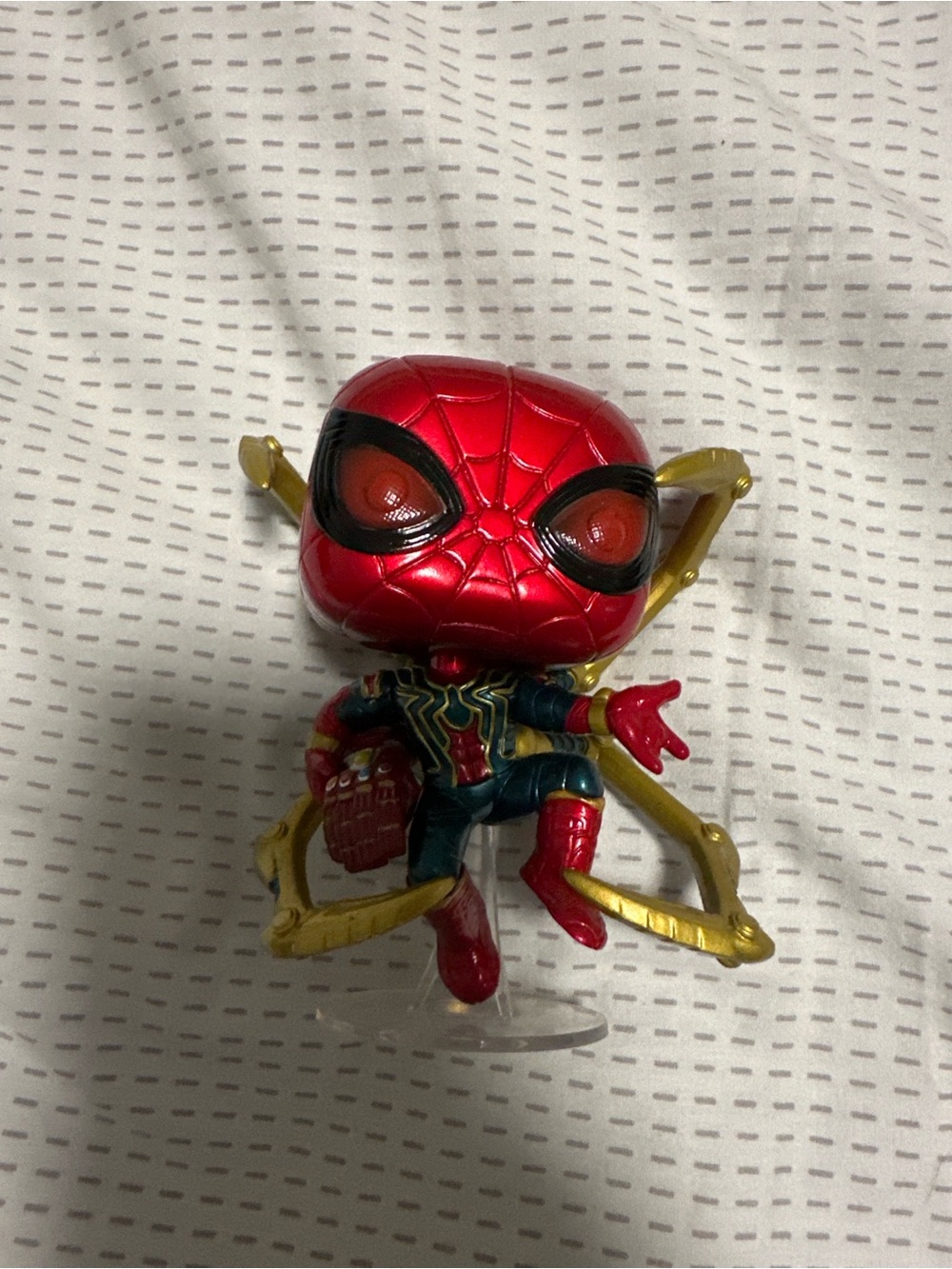 Marvel Red and Gold Spider-Man Funko Pop Action Figure